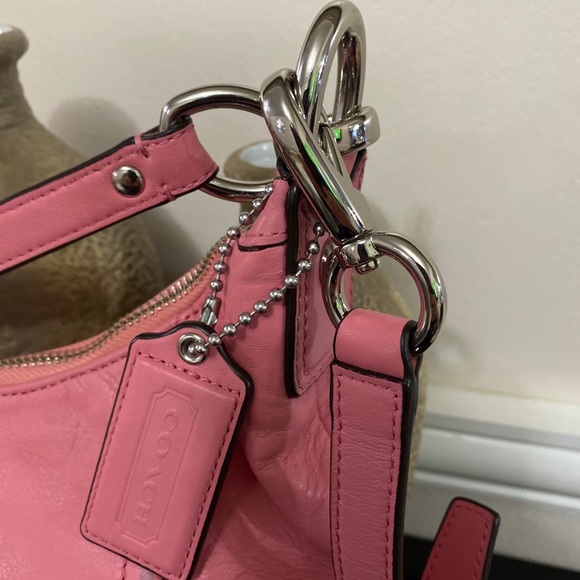 Coach Genuine soft Leather pink bag - Picture 11 of 14